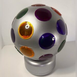 Lite F/X Big Ball of Lite DJ Disco Dance Multicolor Rotating Light TESTED